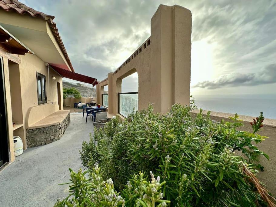 Peaceful Oasis With Magical Sea Views And A Pool Vila Santa Cruz de Tenerife Exterior foto